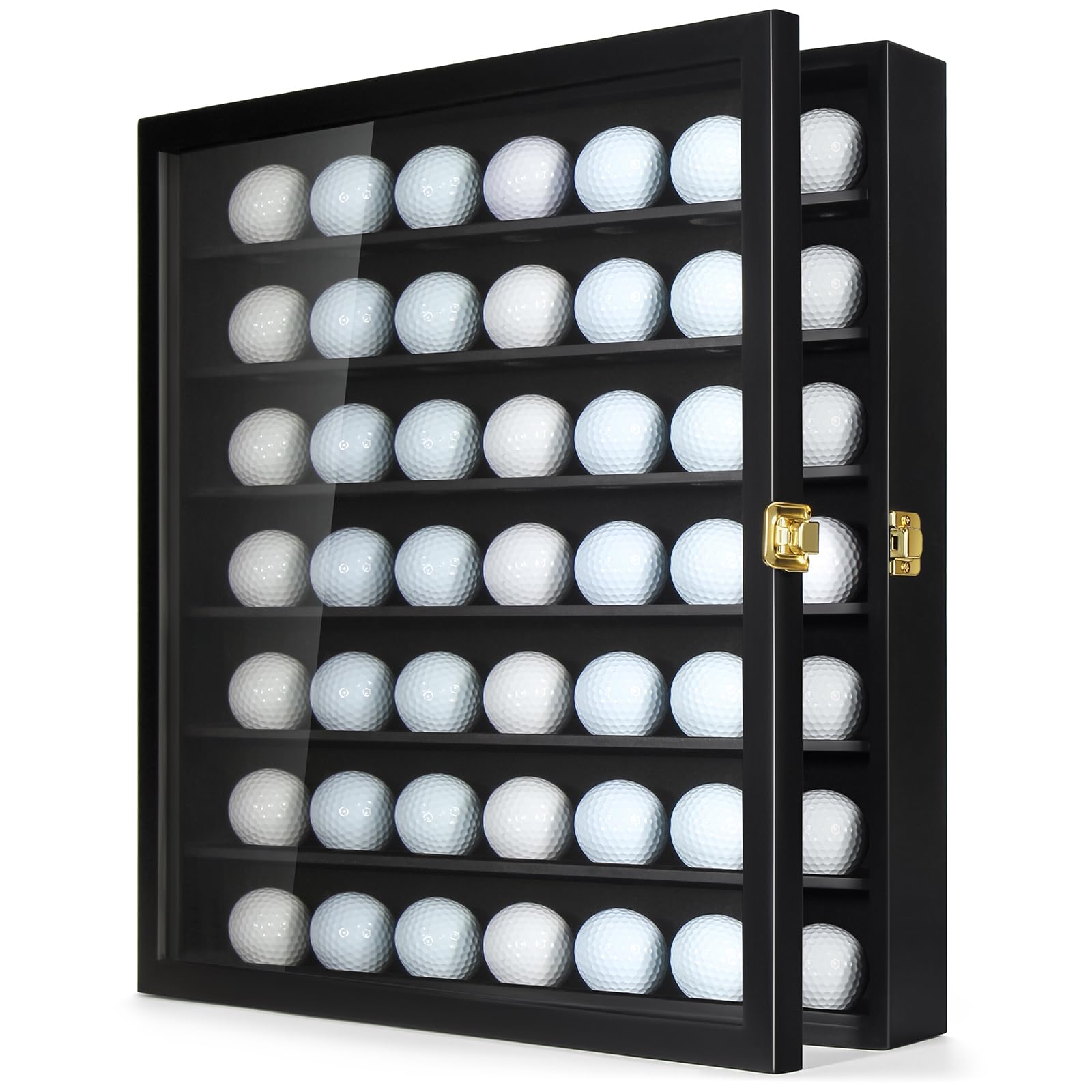 Amazon.com: TJ.MOREE Golf Ball Holder Display Case for 49 Balls